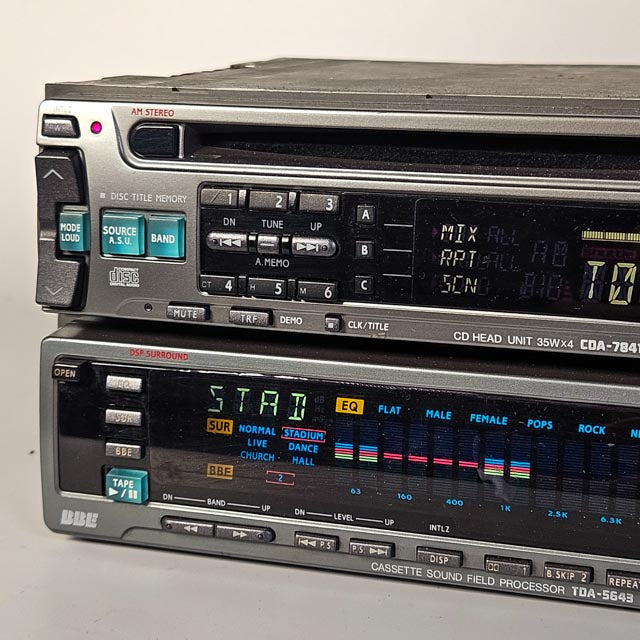 Alpine CDA-7841J/TDA-5643 car audio