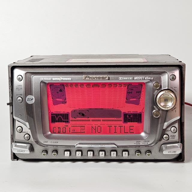 Pioneer FH-P6600 car audio