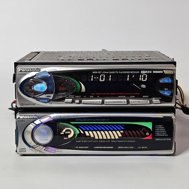 Panasonic FX820W/DX555 car audio