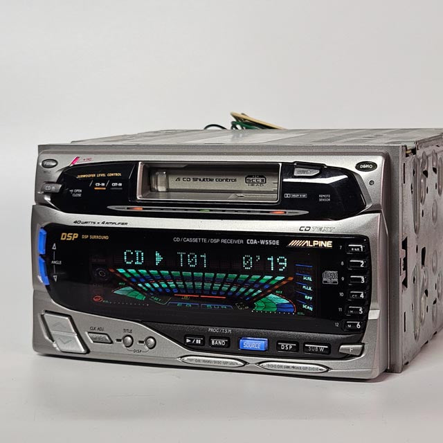 Alpine w550 car audio