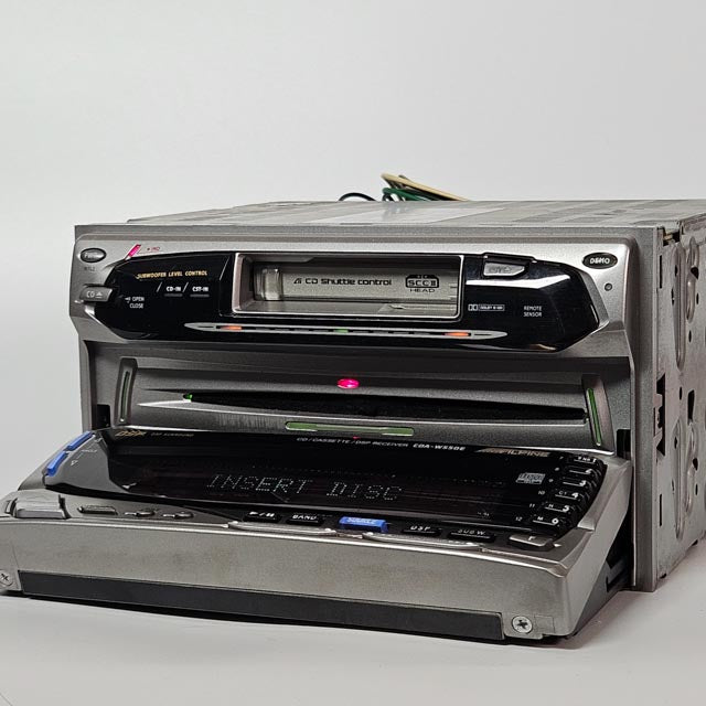 Alpine w550 car audio