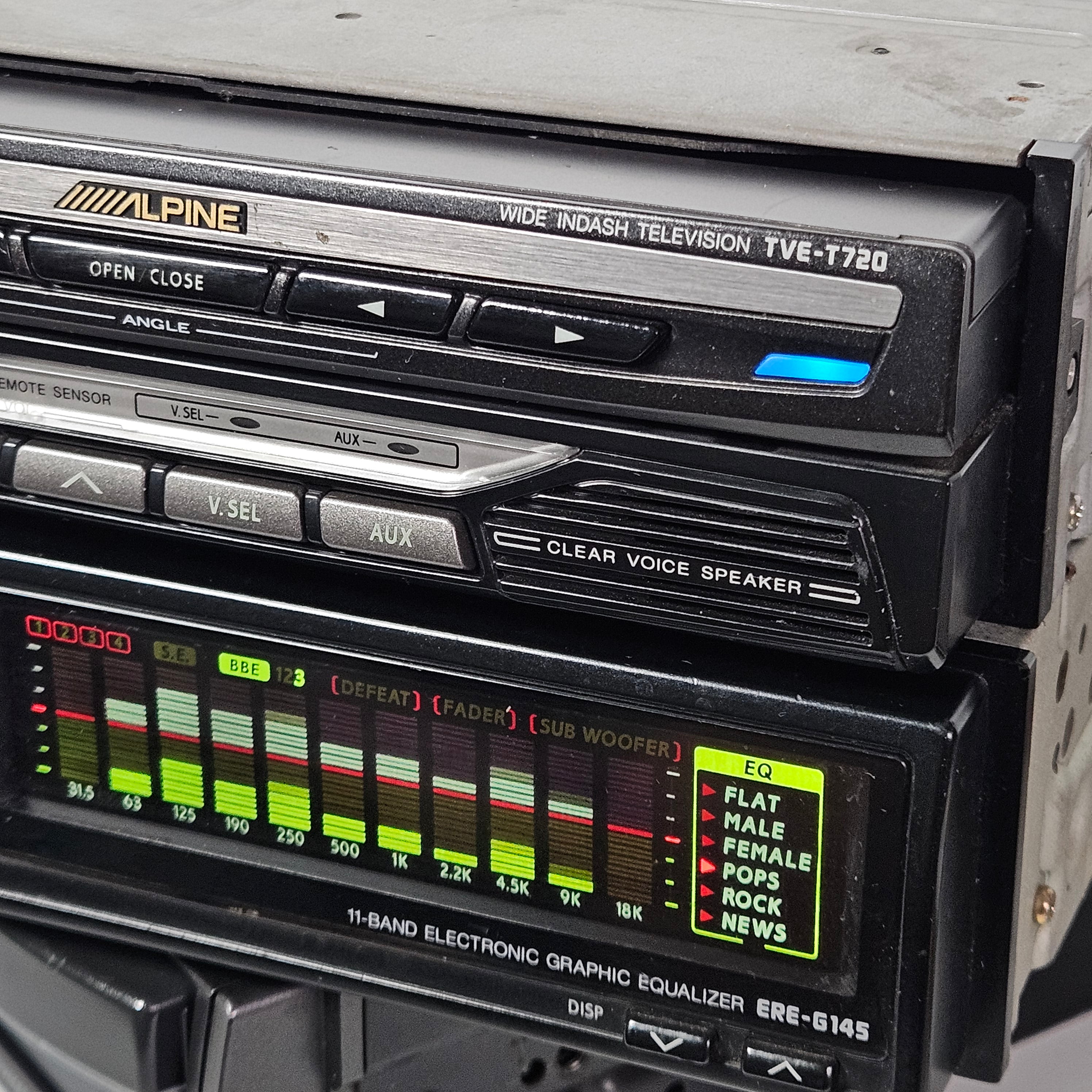 Alpine TVE-T720 / ERE-G145