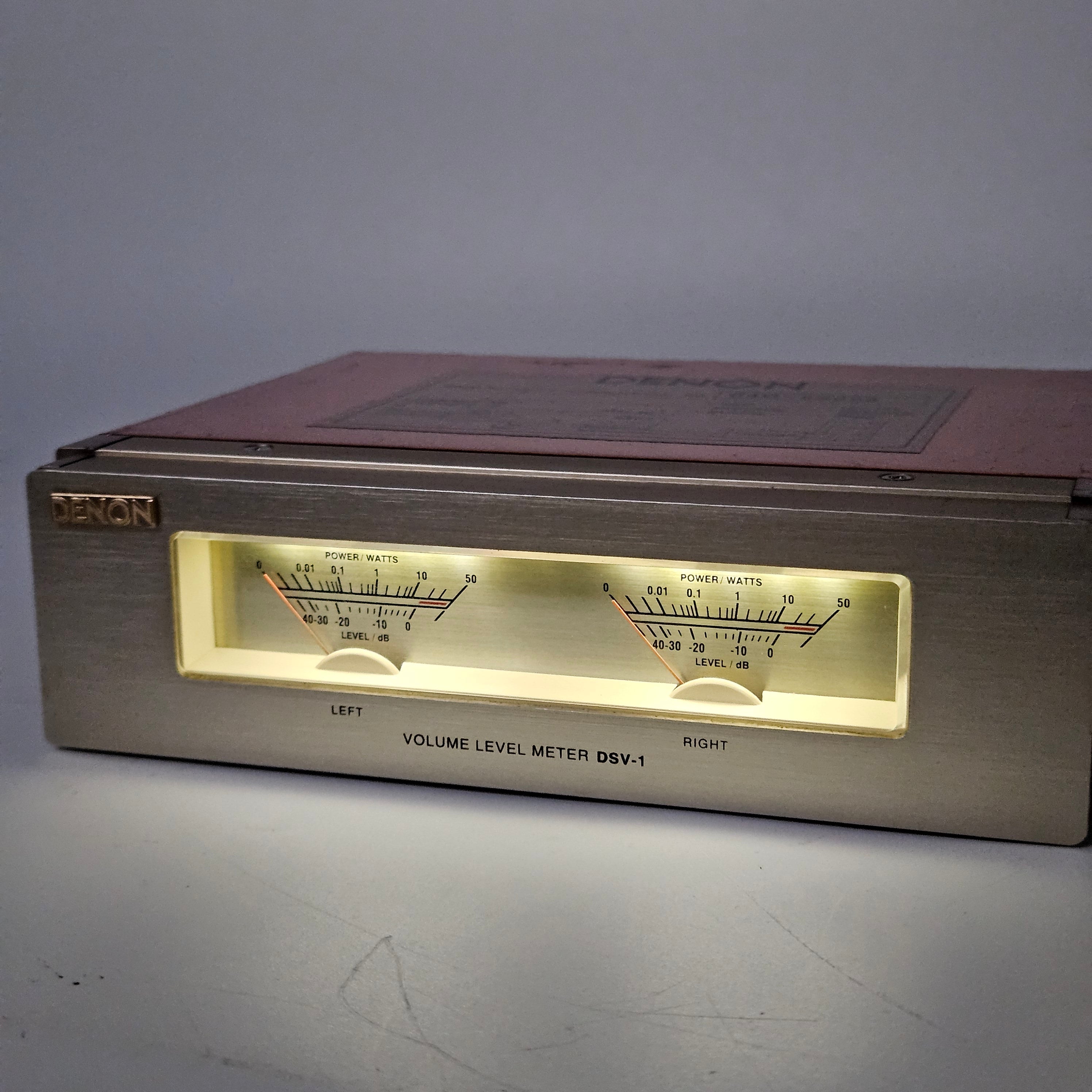 Denon DSV-1 LEVEL METER