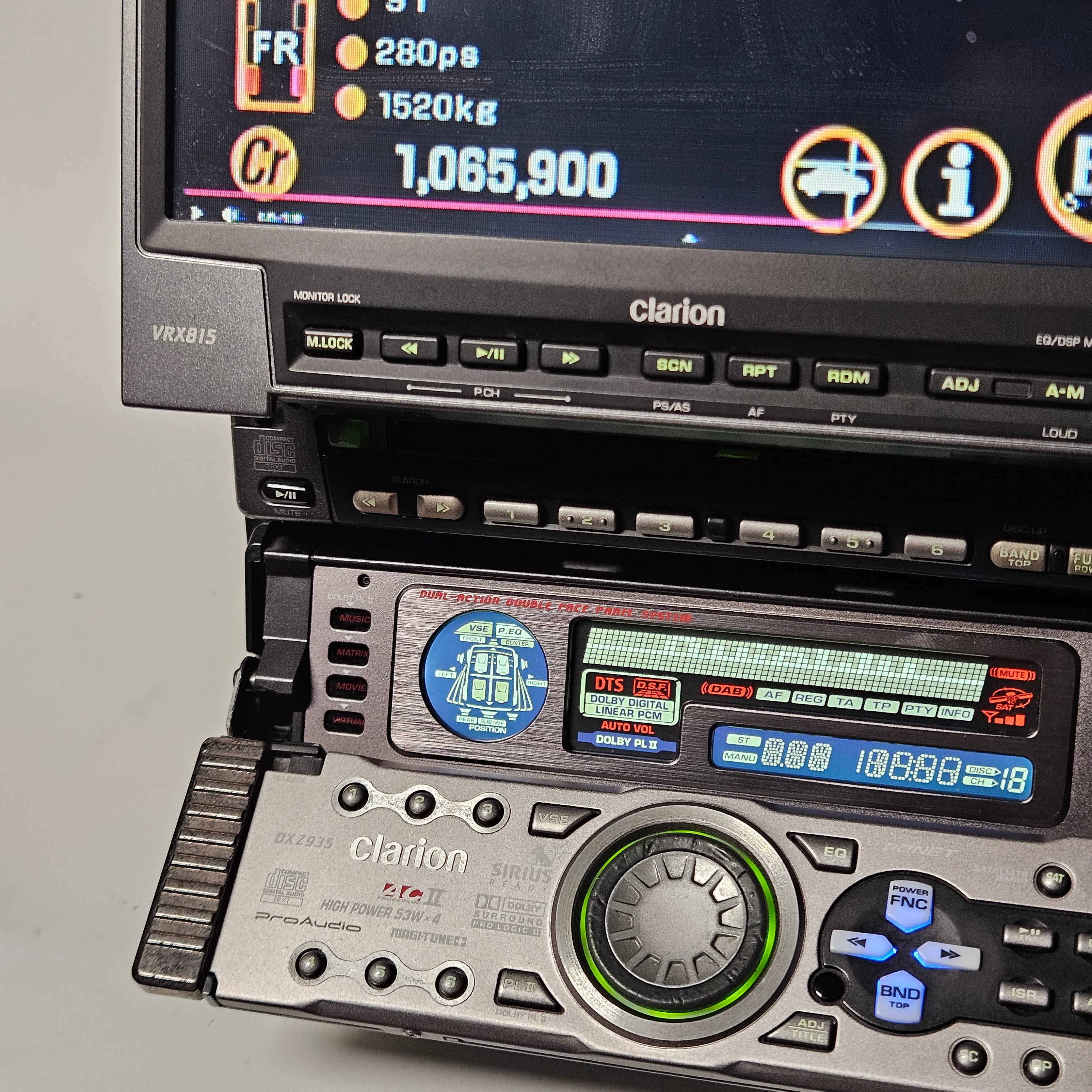 Clarion VRX815/DXZ935