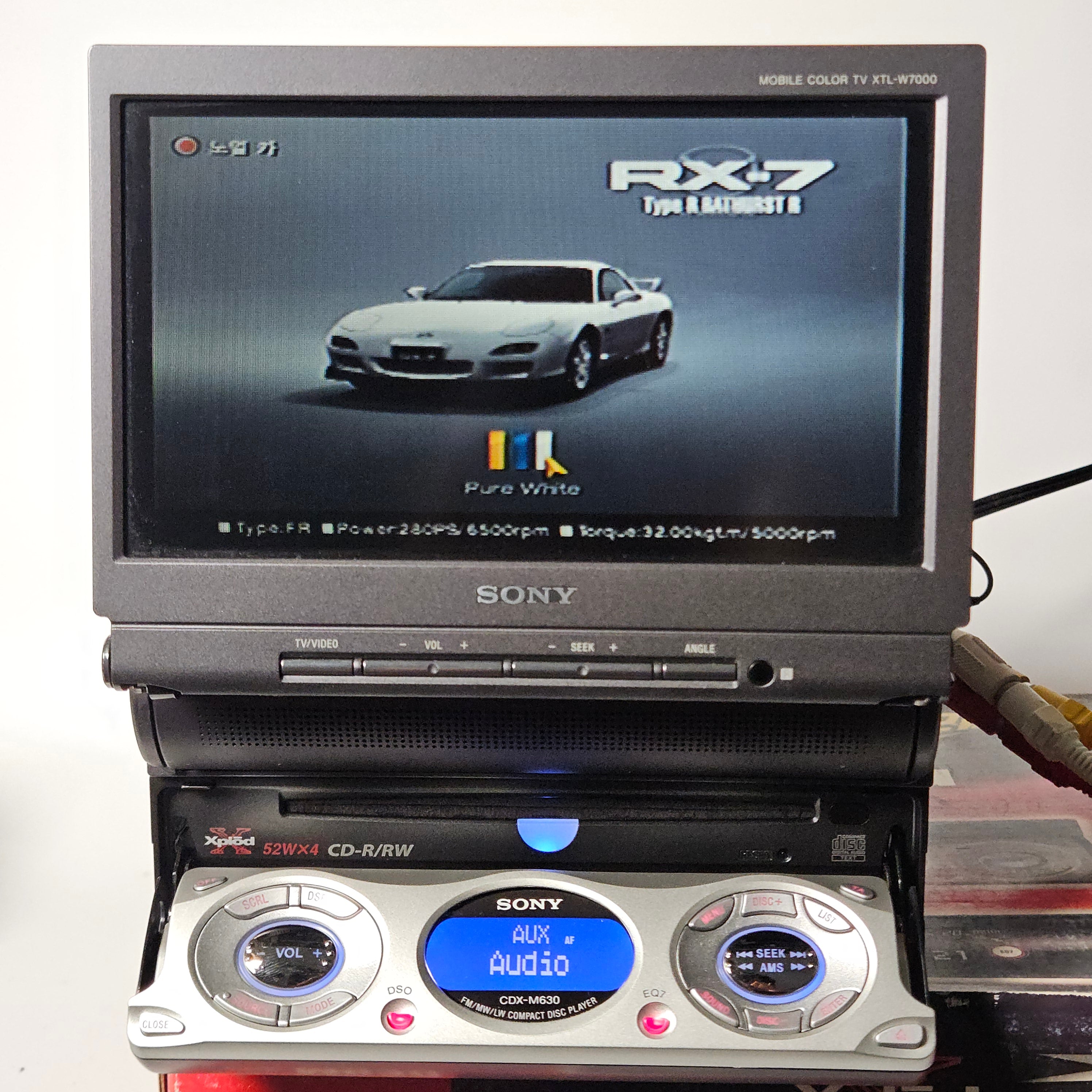 Sony cdx m800/ w7000
