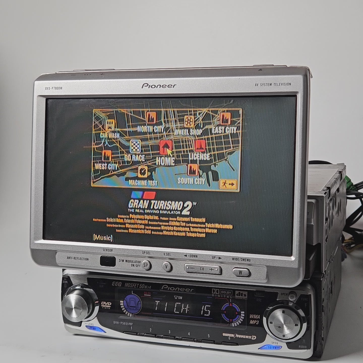 Pioneer Dvh-5850mp, AVX-P7800w
