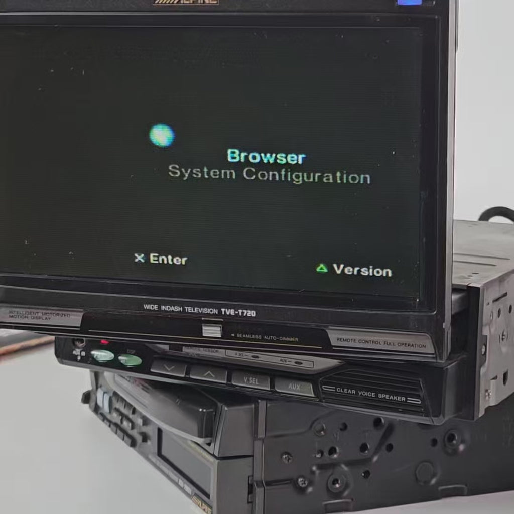 Alpine TVE-T720