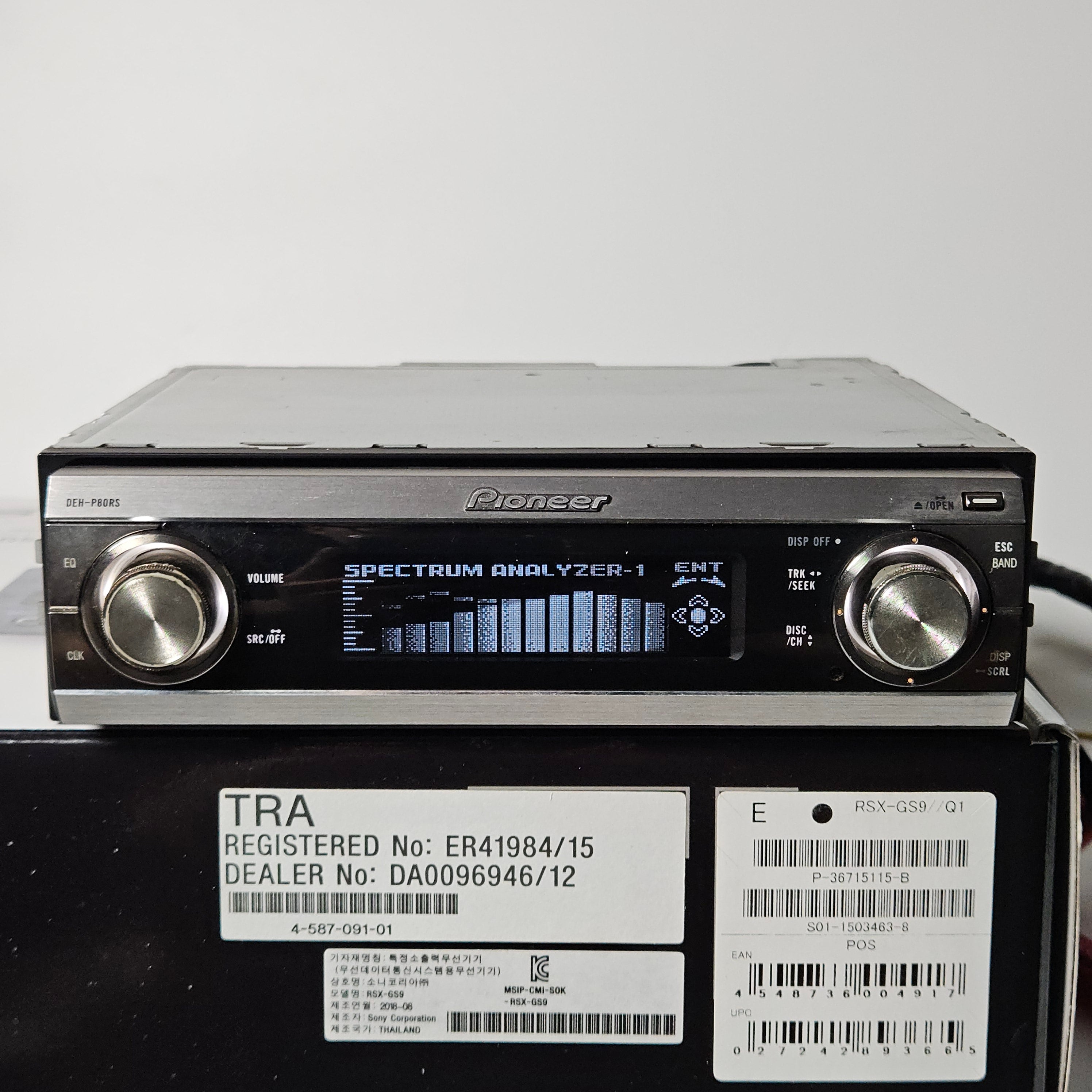 Pioneer DEX-P80RS