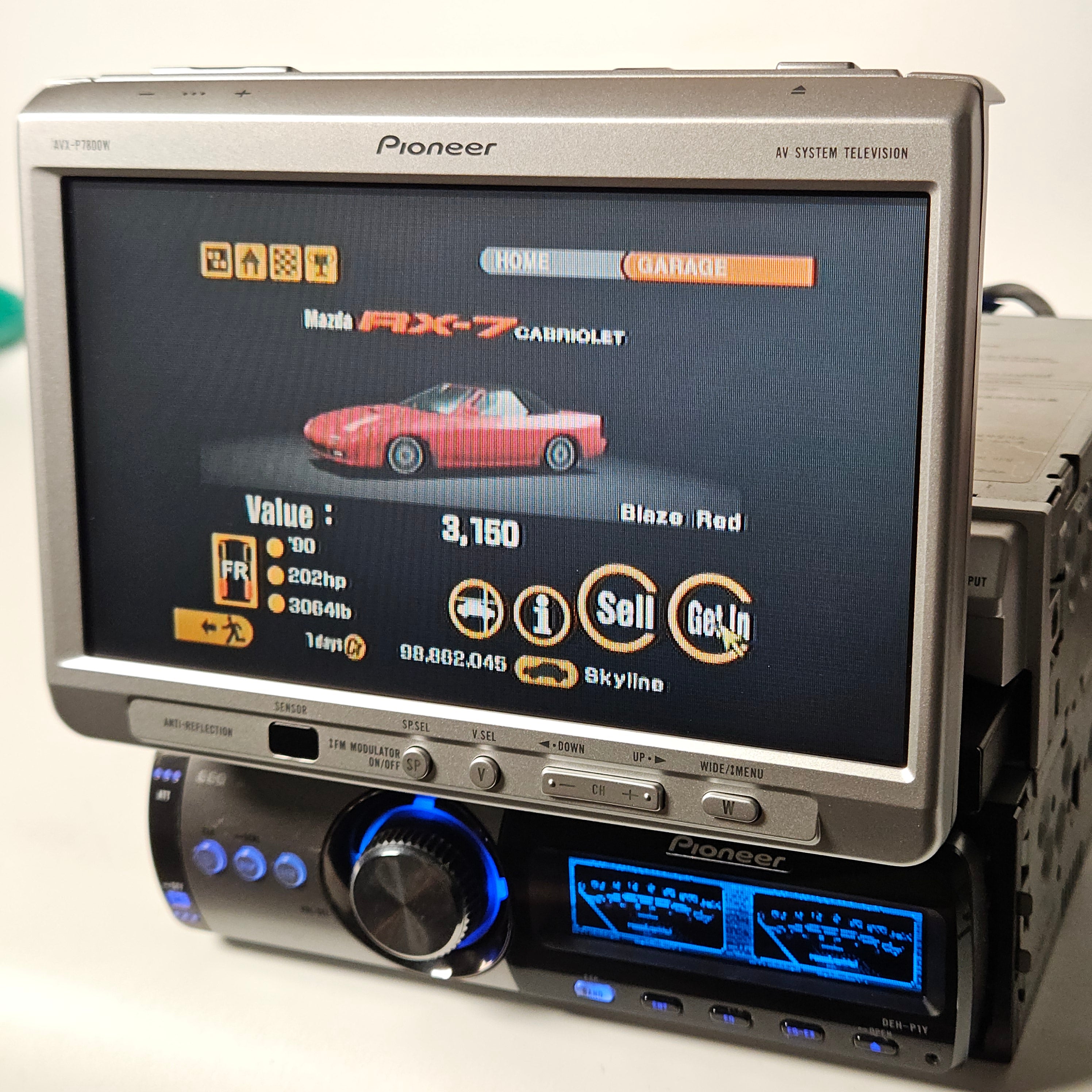 Pioneer DEH-P1Y, AVX-P7800