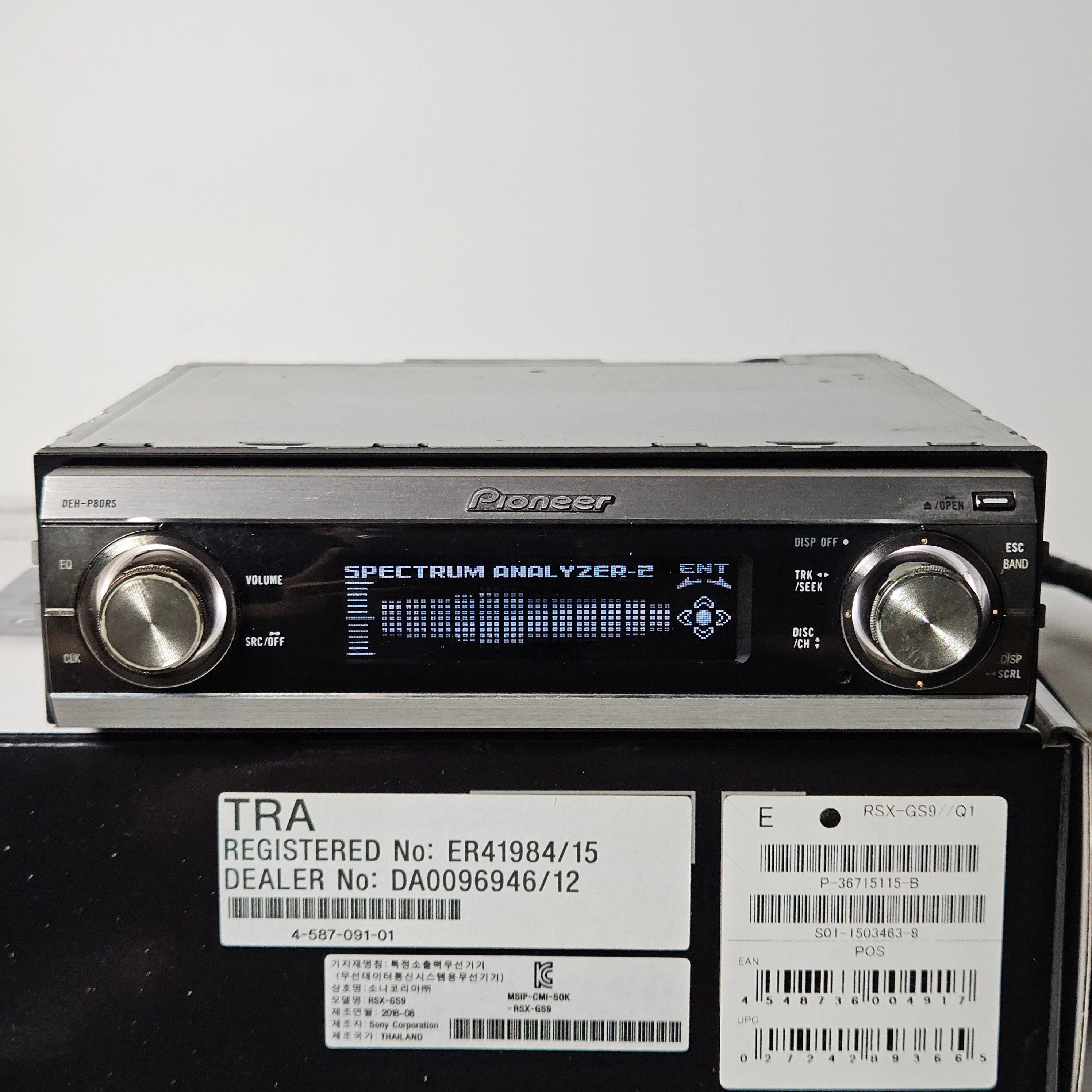 Pioneer DEX-P80RS