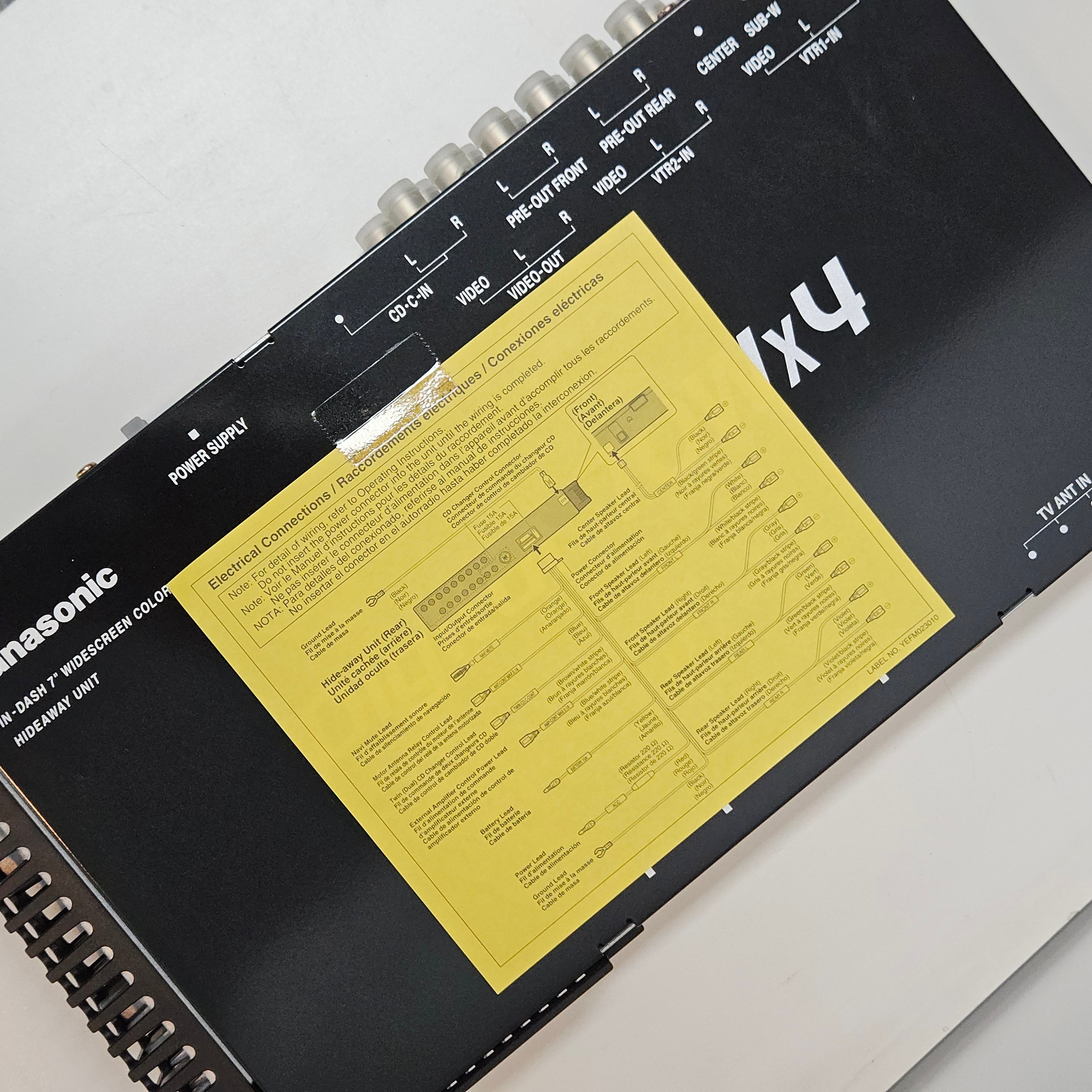 Panasonic CQ-VD7700u
