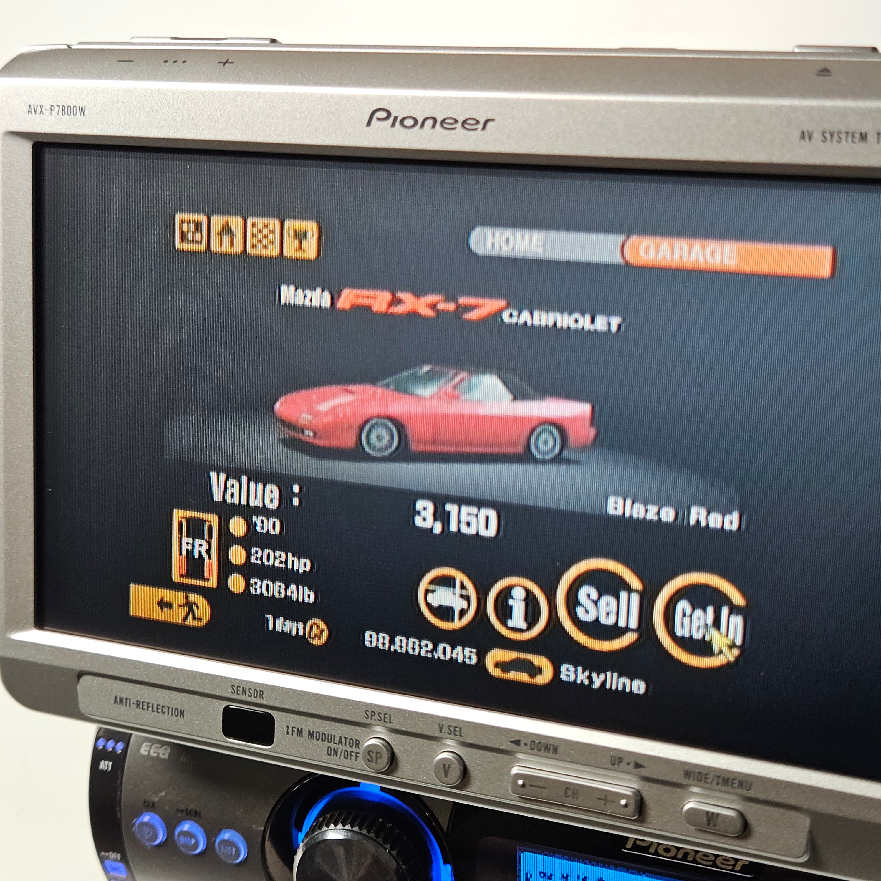Pioneer DEH-P1Y, AVX-P7800